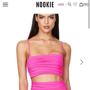 NWT Nookie Aria Crop